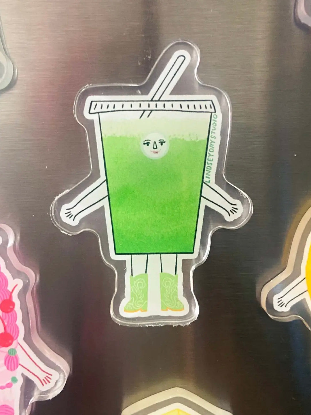 Matcha Friend Magnet