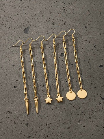 Cosmic Charm Drop Earrings