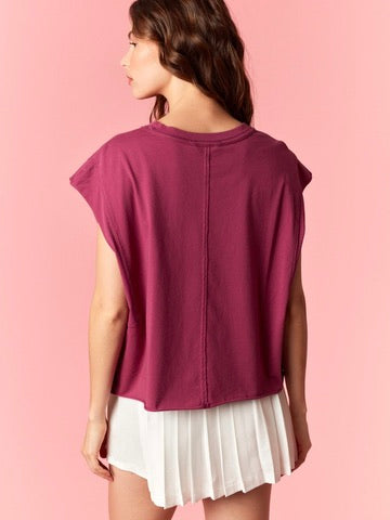Chroma Cotton Cropped Tee