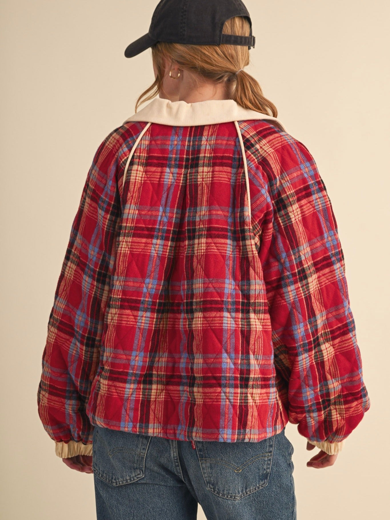 Frankie Plaid Quilted Jacket