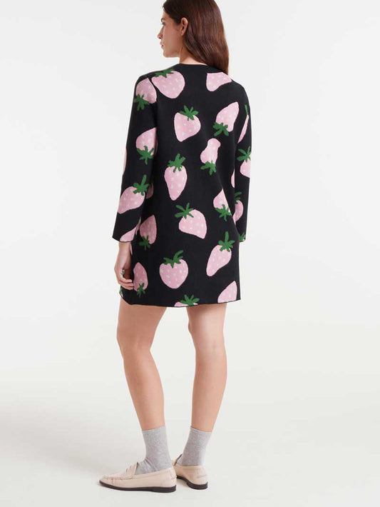 Jacquard Morango Dress