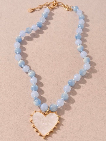 Blue Heaven Pendant Necklace