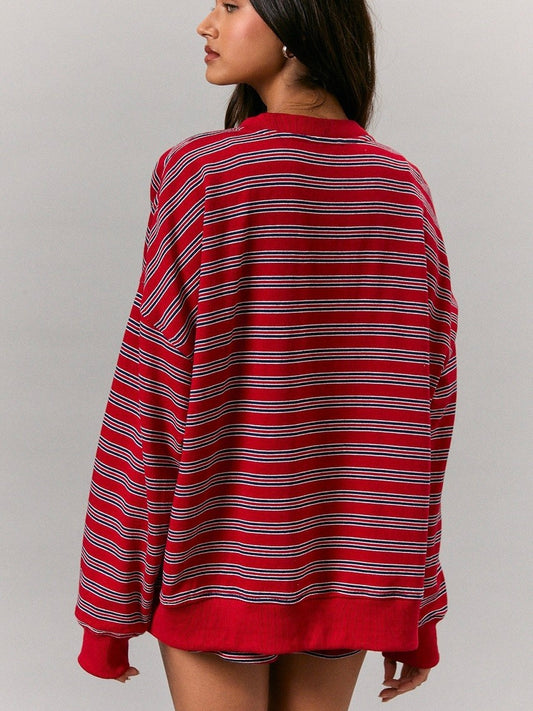 Rose French Terry Cardigan