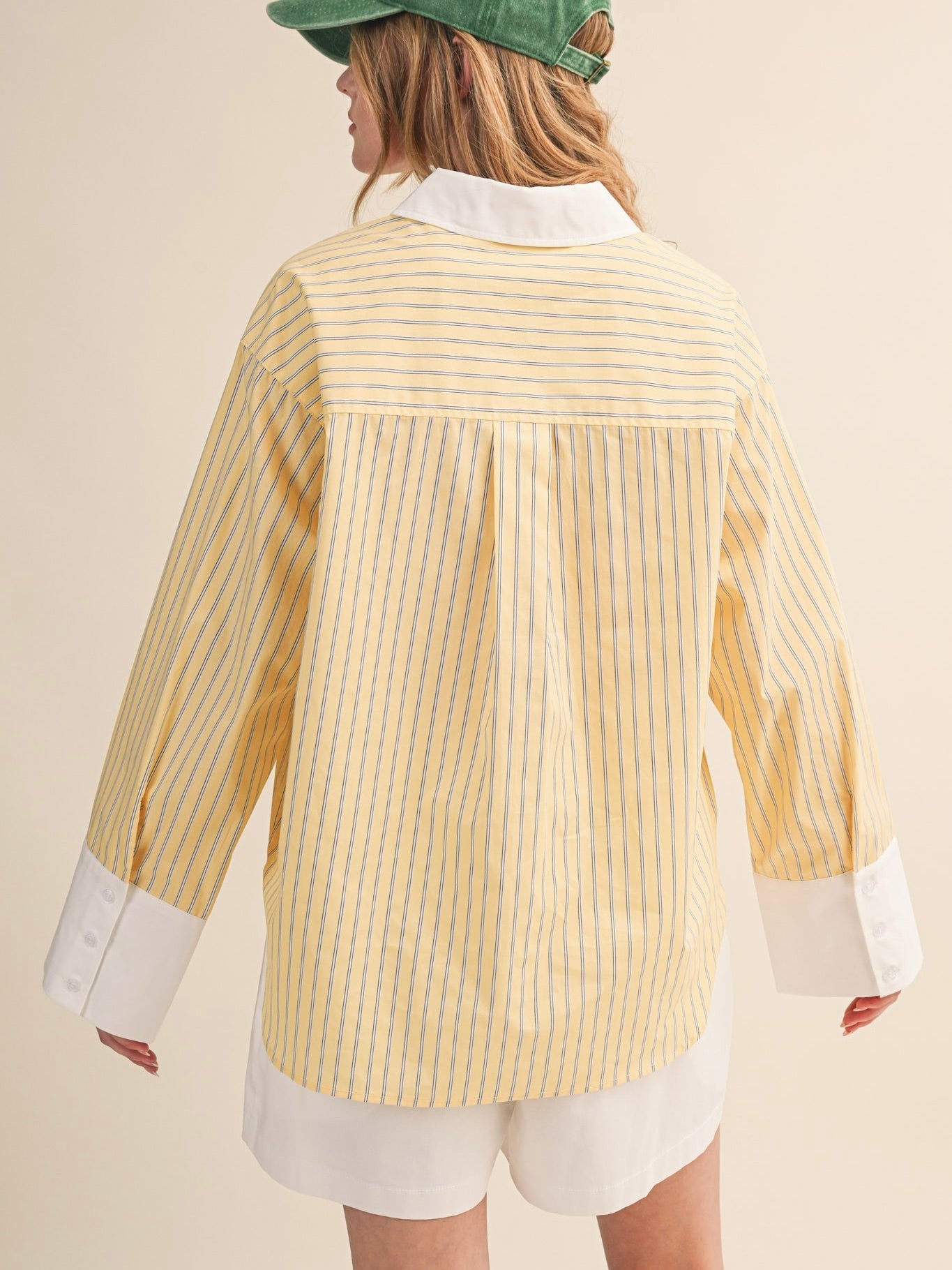 Sunny Button Top