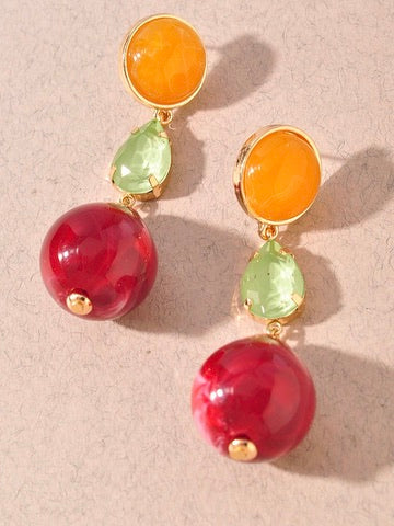 Fiesta Sunset Drop Earrings