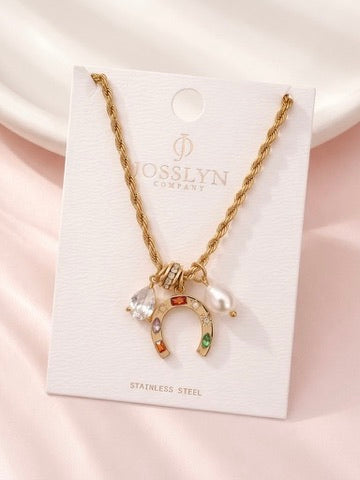 Lucky Gemstone Necklace