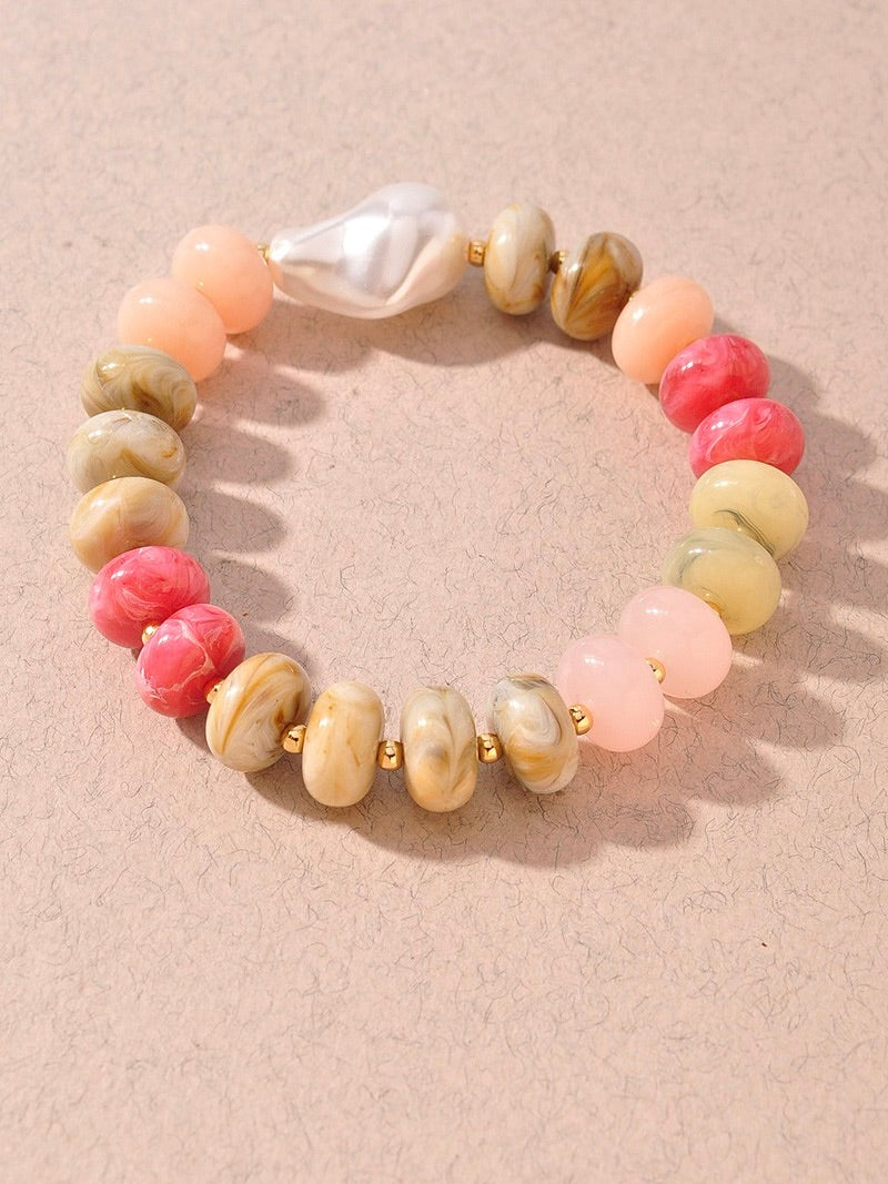 Sugar Plum Pearl Bracelet