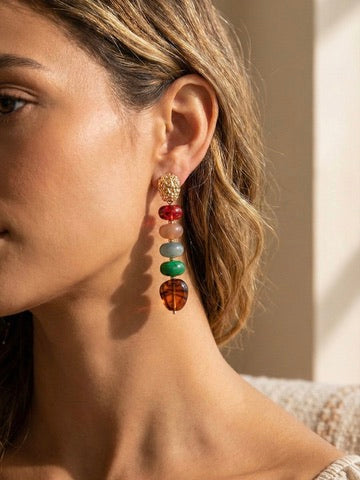 Sedona Beaded Drop Earings