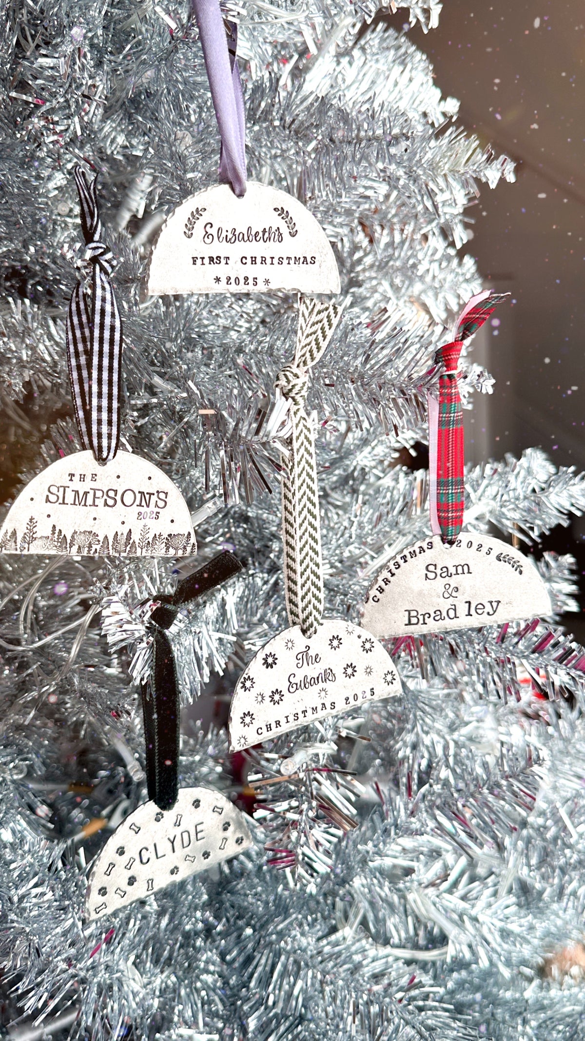 Hand-Stamped Ornament Workshop—Sunday, 11/22 from 1–3p