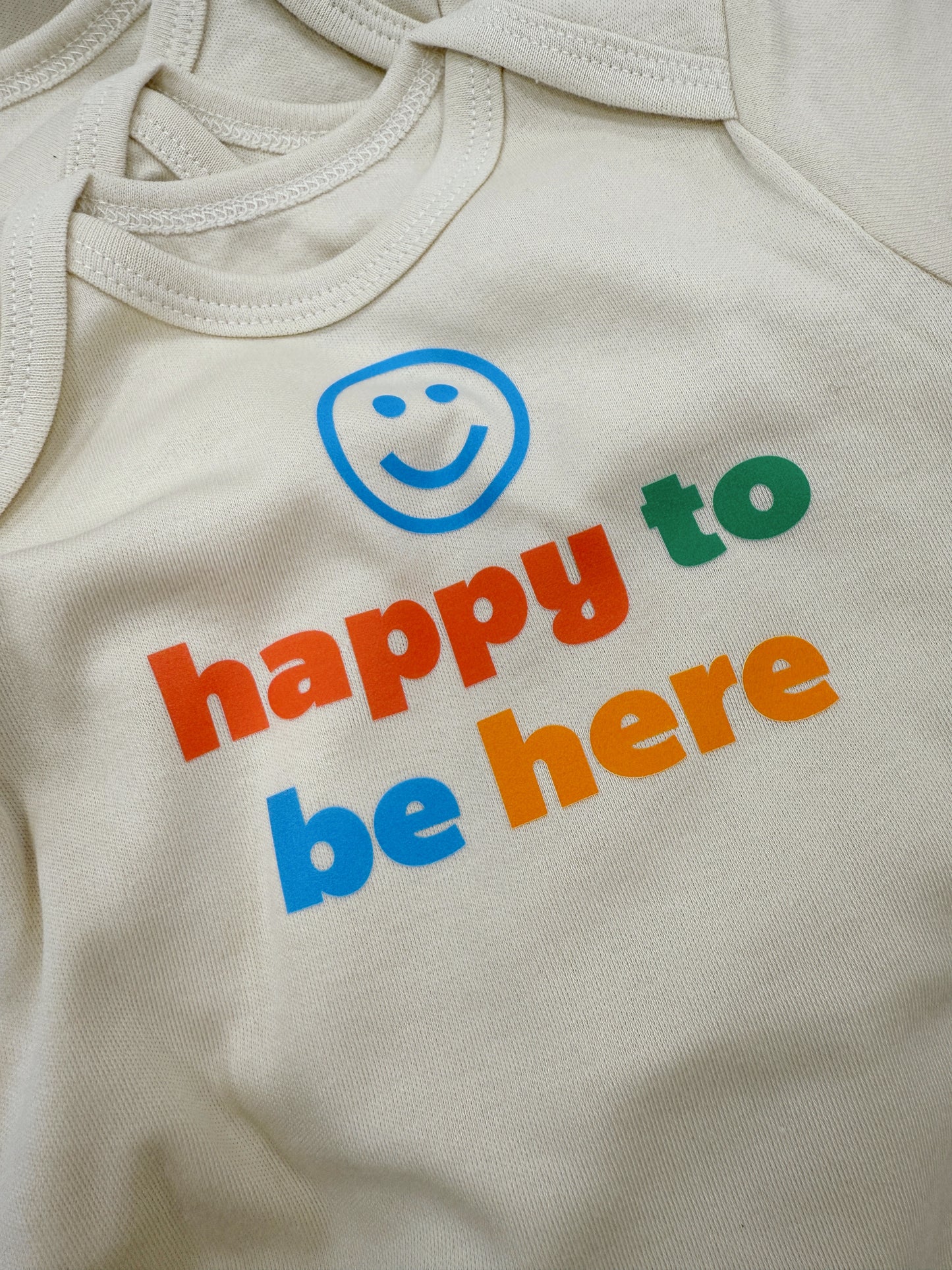 Happy To Be Here Onesie