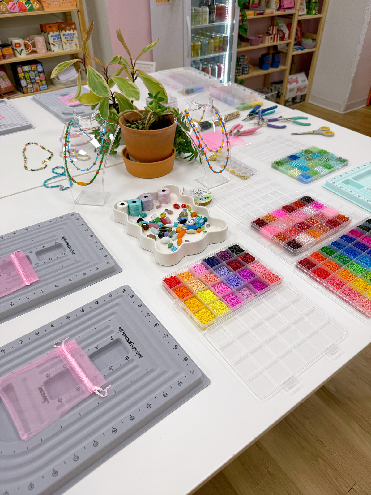 Beaded Necklace Workshop—Saturday, 11/7 from 1–3p