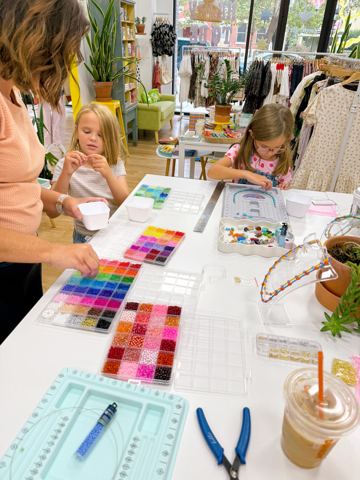 Beaded Necklace Workshop—Saturday, 11/7 from 1–3p