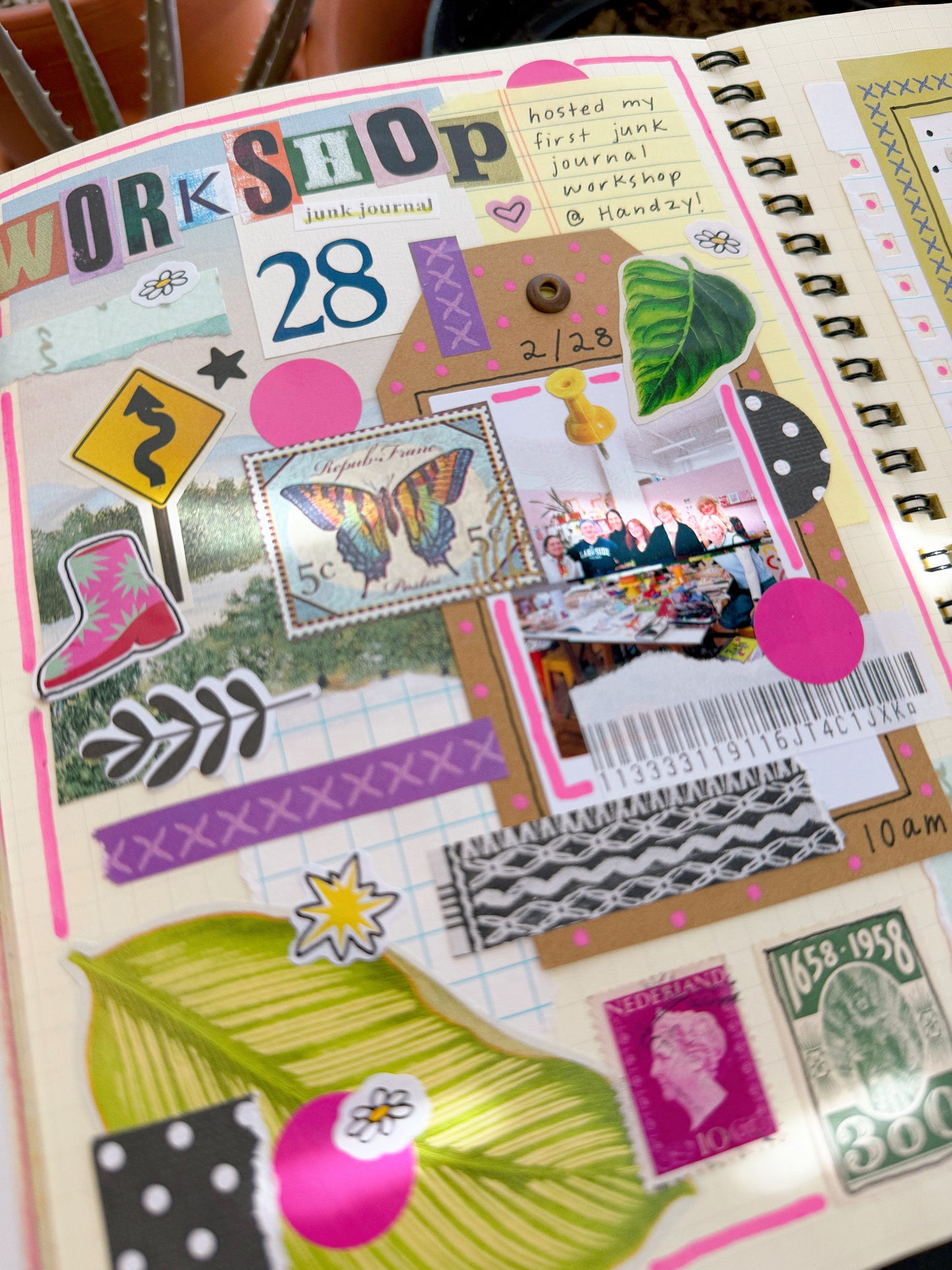 Junk Journal Collage Workshop — Saturday 3/7 from 12p–2:30p