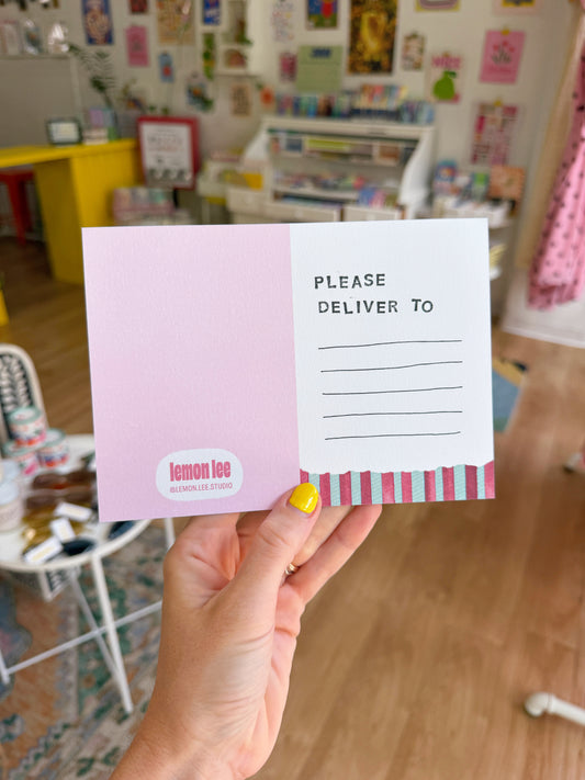 What's the Best that Could Happen? Mini Art Print Postcard (Copy)