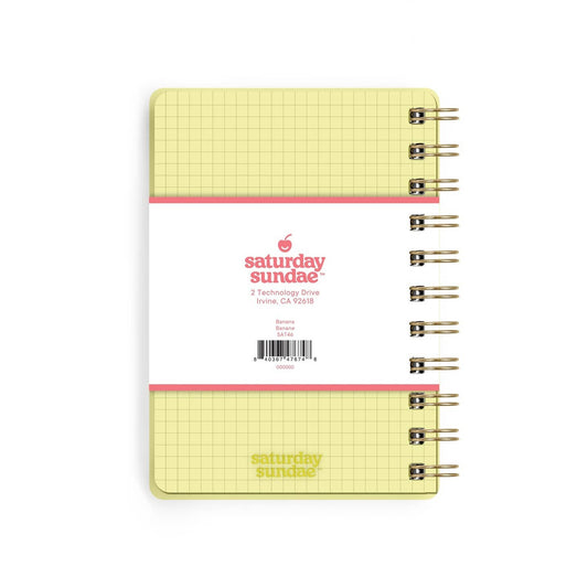 Banana A6 Bingsu Acrylic Notebook