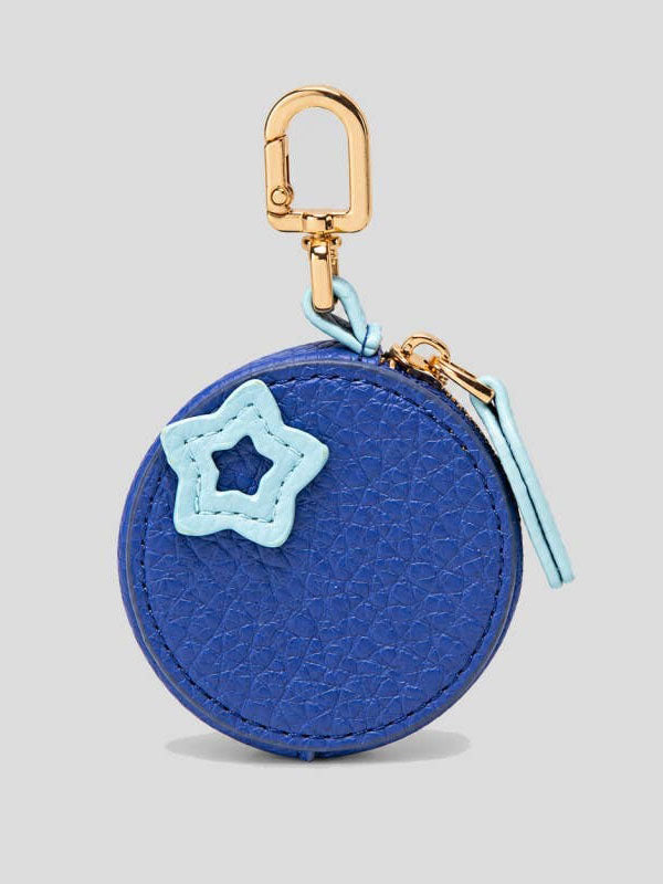 Blueberry Pouch Keychain