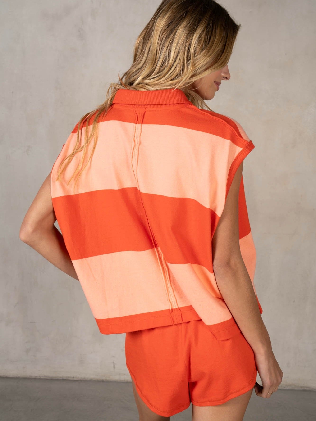 Clementine Stripe Slouchy Lounge Set