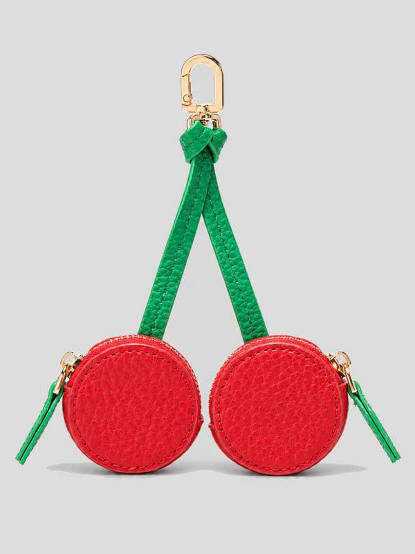 Cherry Pouch Keychain