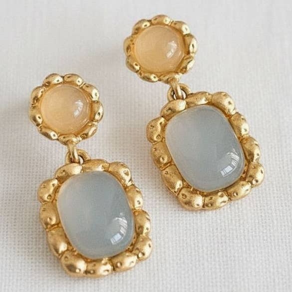Chic Geometric Drop Earrings