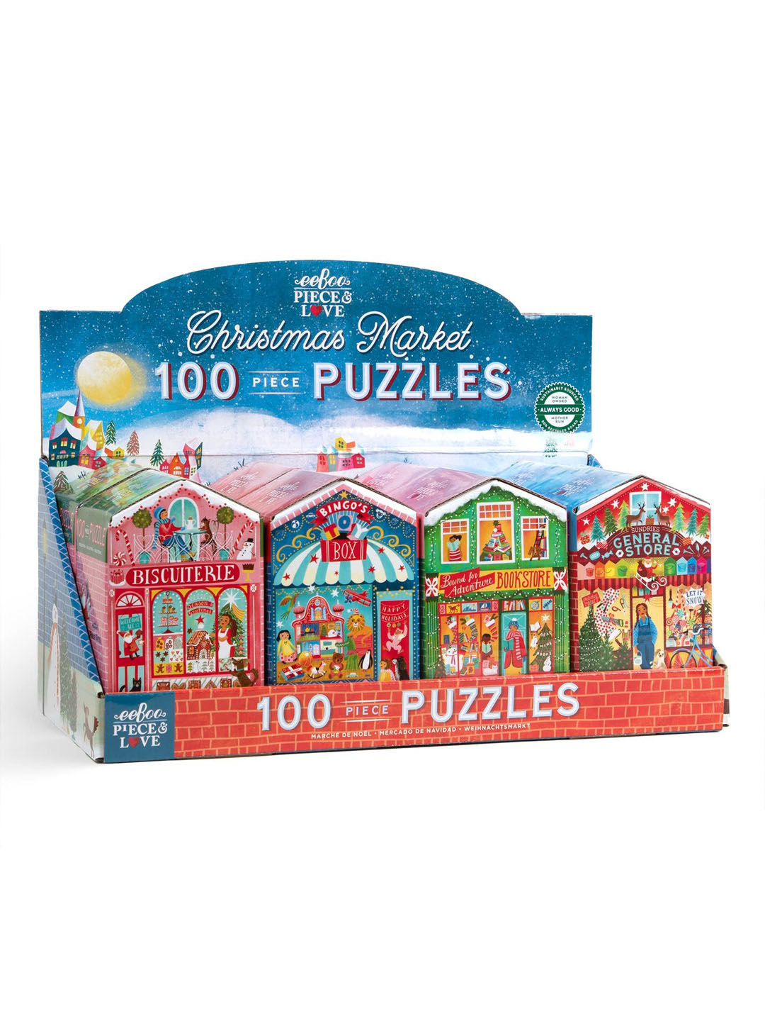 Christmas Market Puzzle Assortment