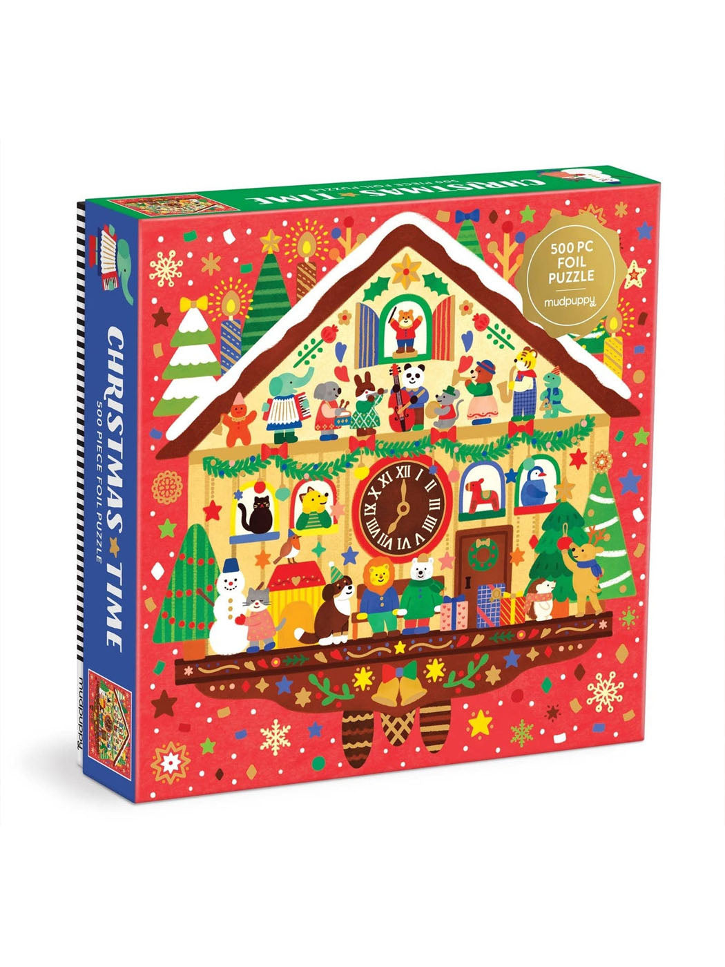 Christmas Time 500 Piece Foil Puzzle