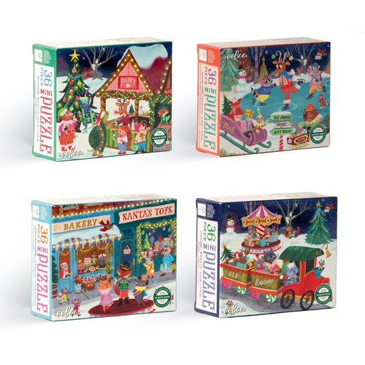 Christmas Village Puzzle Assortment