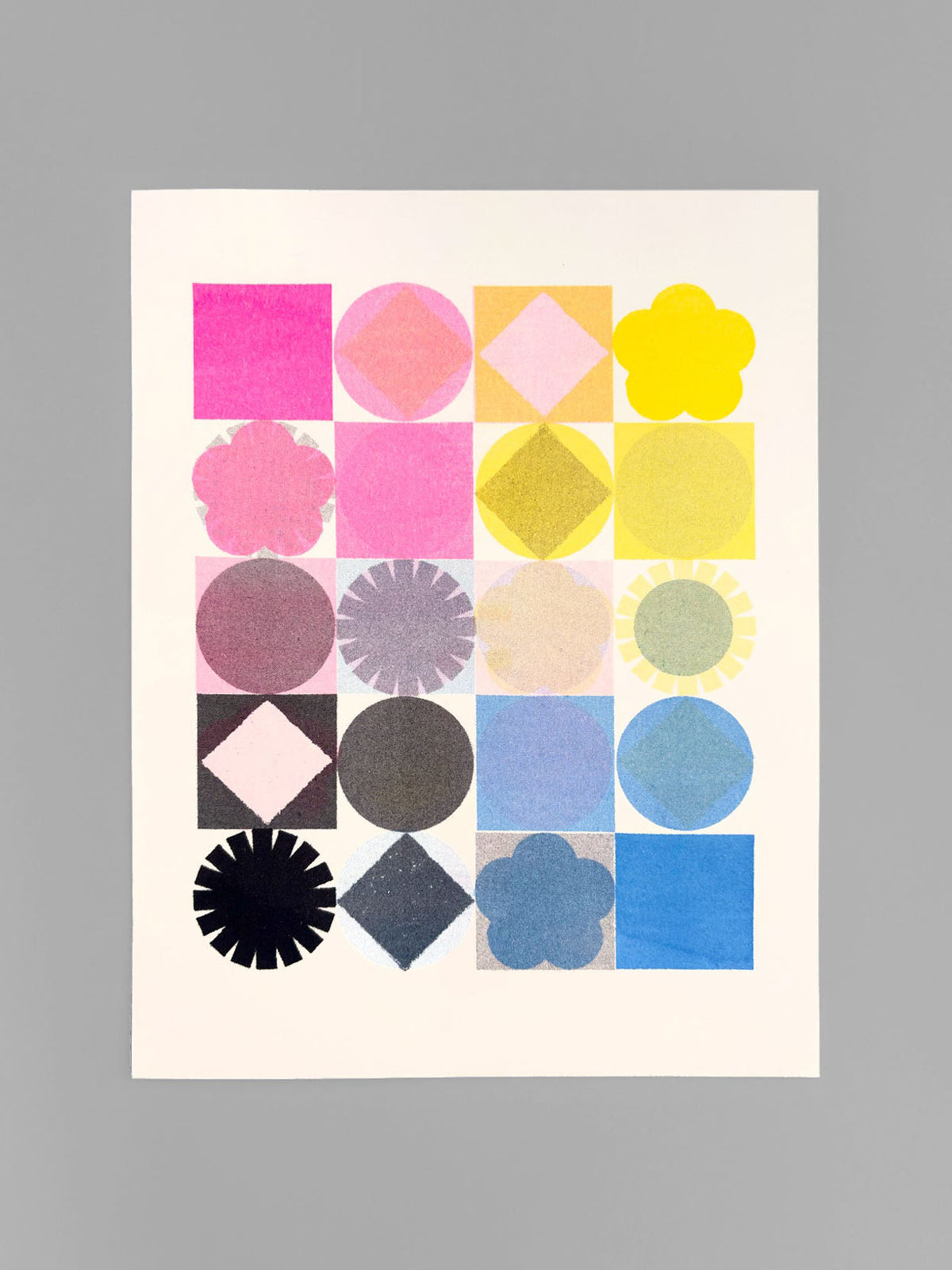 Color Chart Print