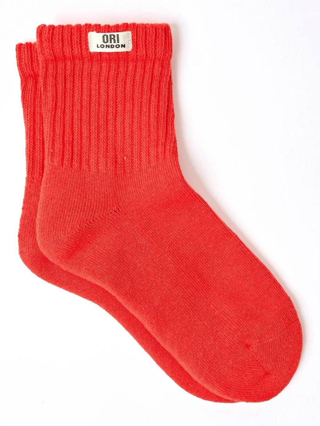 Cranberry Windsor Crew Socks