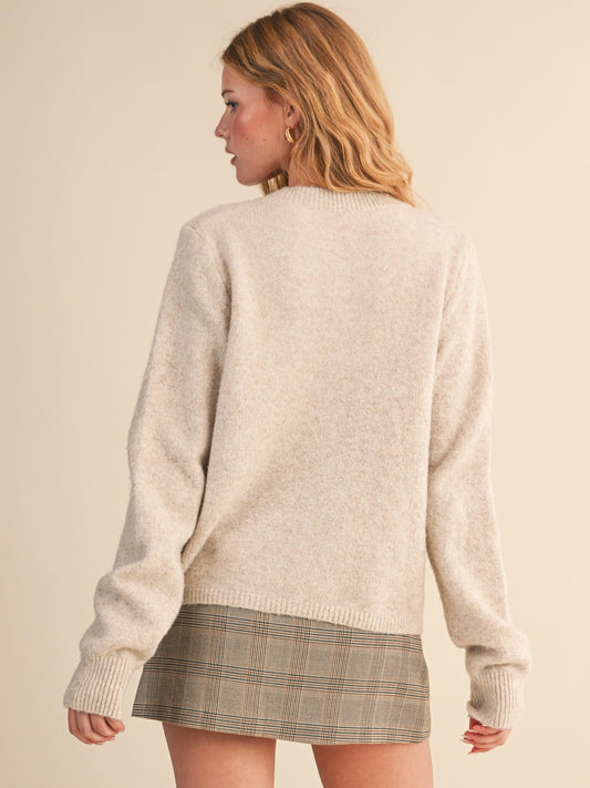Vanilla Cream Cozy Knit Cardigan
