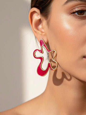 Merlot Muse Drop Earrings