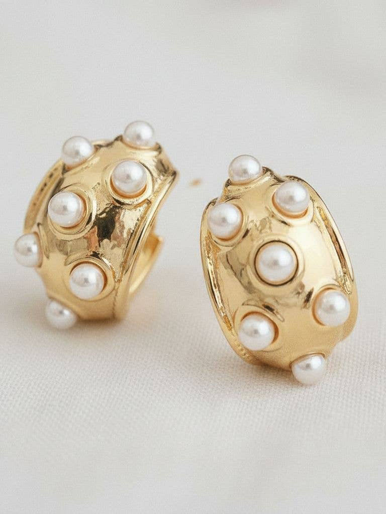 Elegant Pearl Earrings