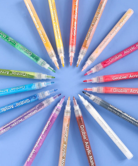 Extra Fine Tip Acrylic Paint Marker Set