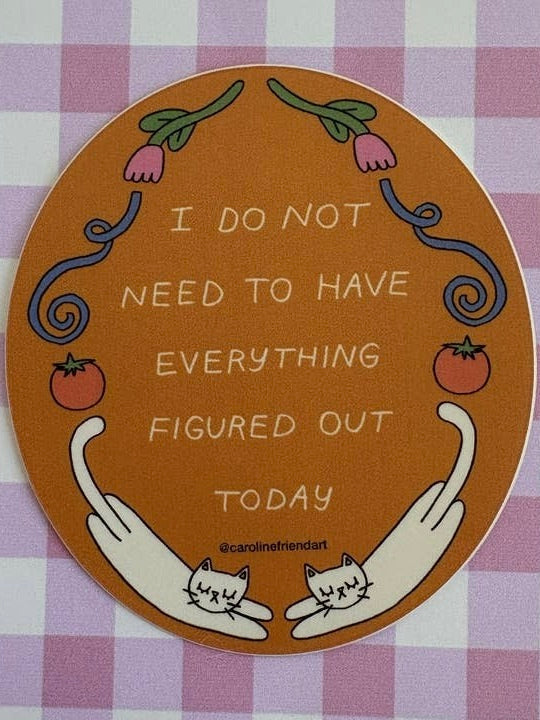 Gentle Reminder Sticker