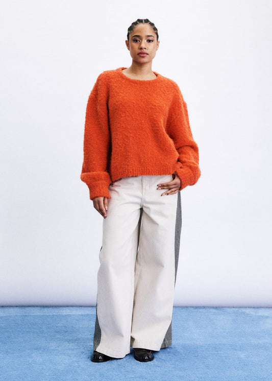 Farrah Orange Sweater