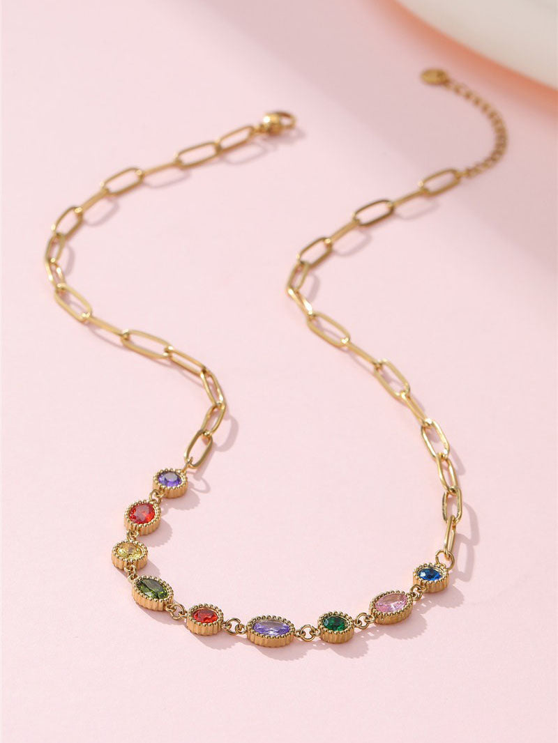 Brianne Gemstone Necklace