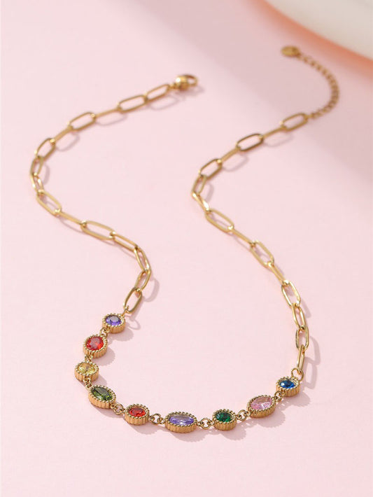 Brianne Gemstone Necklace