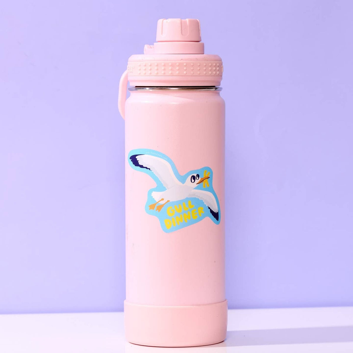 Gull Dinner Sticker
