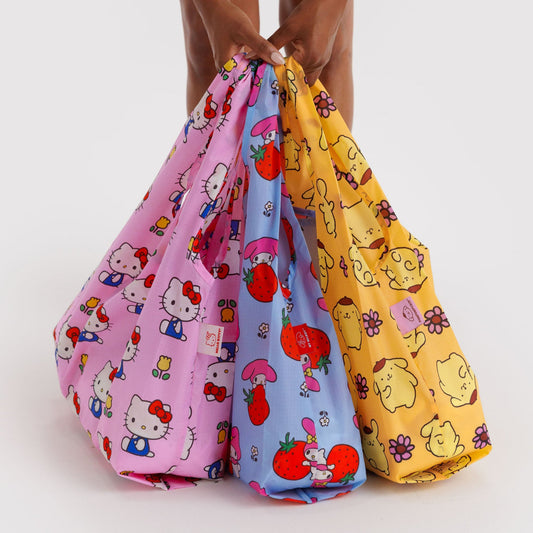 Hello Kitty and Friends Florals Standard Baggu Set Of 3