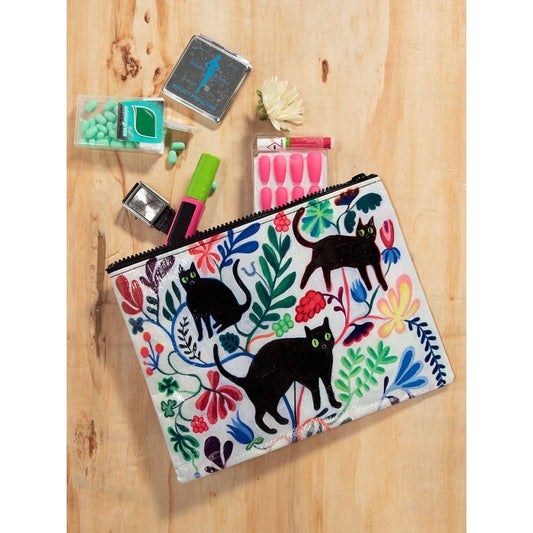 Here Kitty Zipper Pouch
