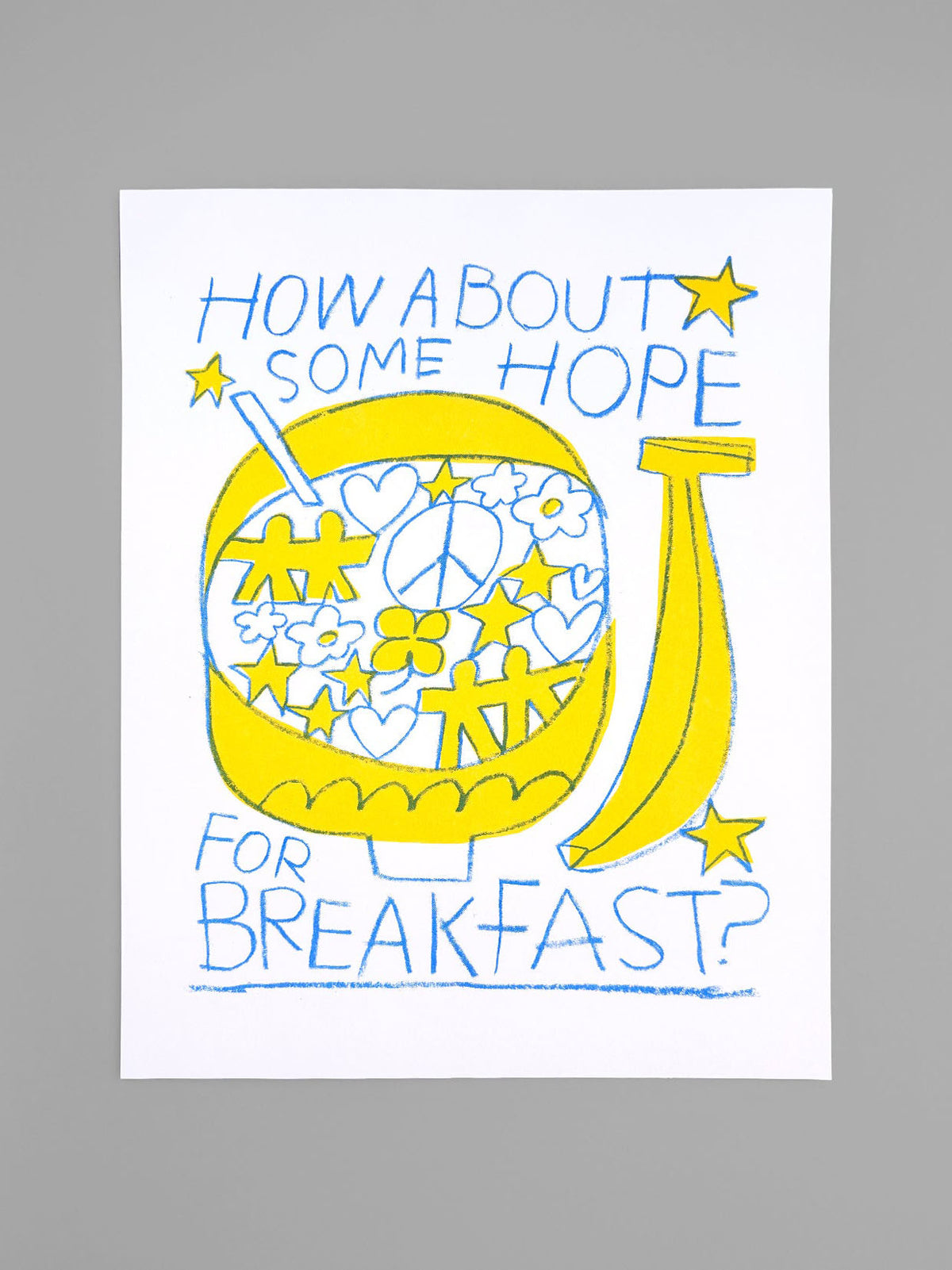 Hope for Breakfast Print