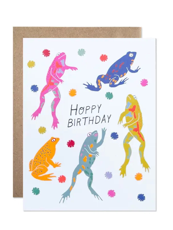 Hoppy Birthday Card