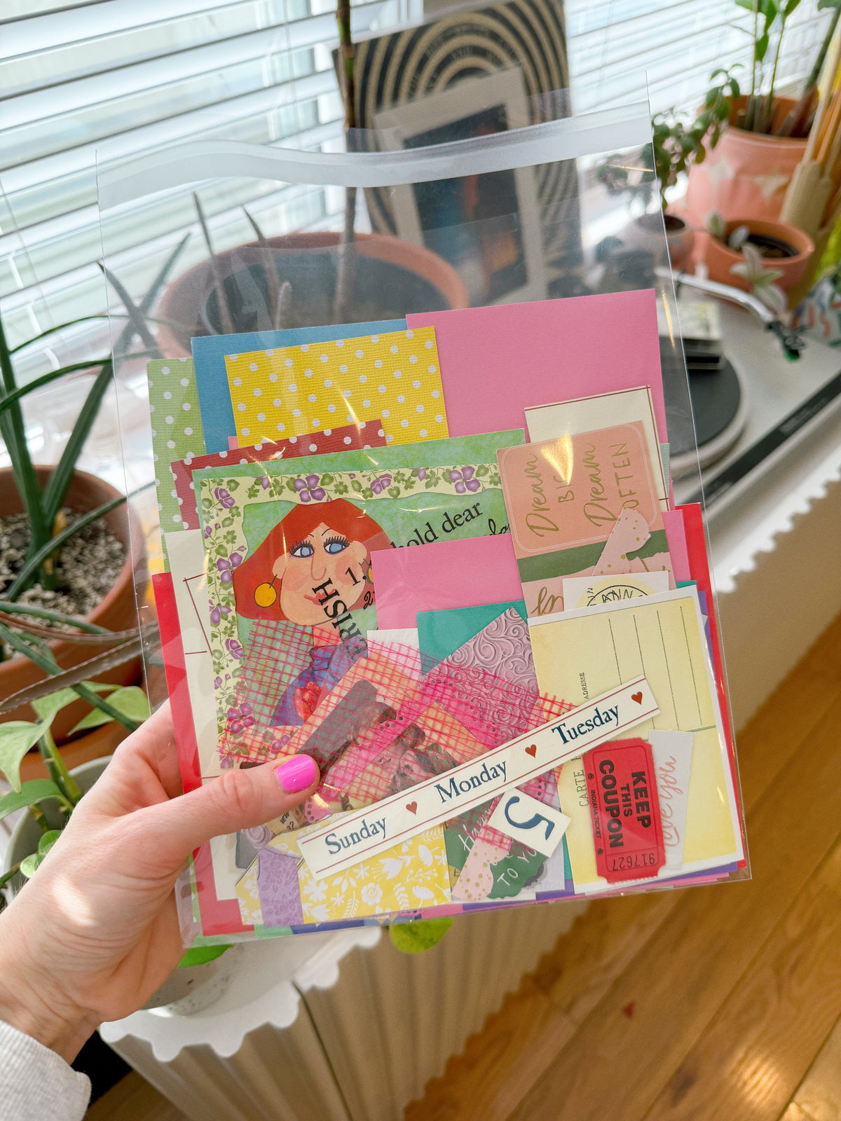 Junk Journal Mystery Scrap Pack