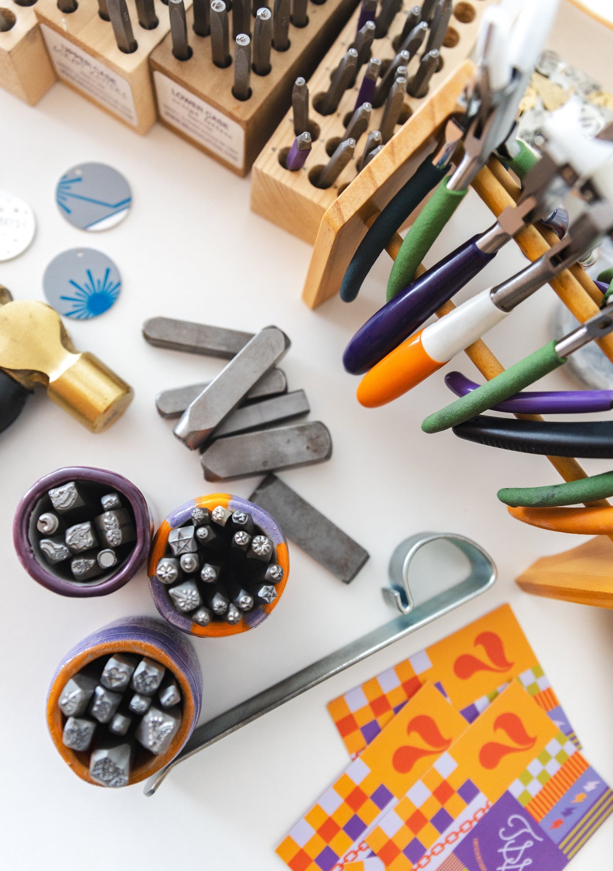 Hand-Stamped Ornament Workshop—Sunday, 11/22 from 1–3p