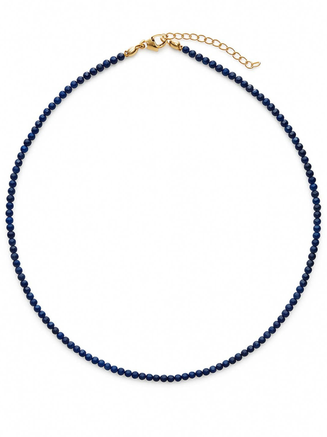 Lapis Blue Natural Stone Necklace