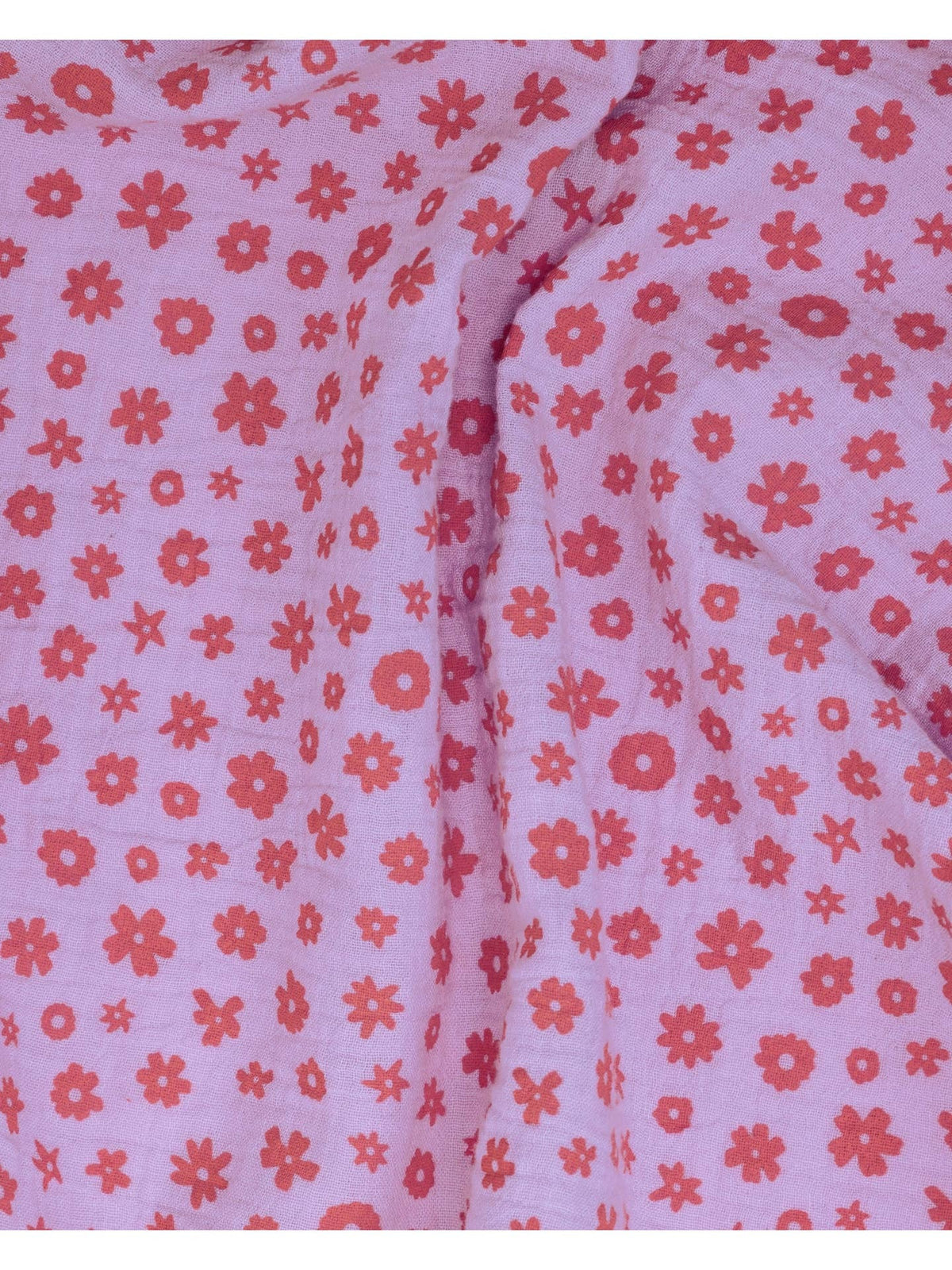 Lavender Cosmos Organic Muslin Swaddle