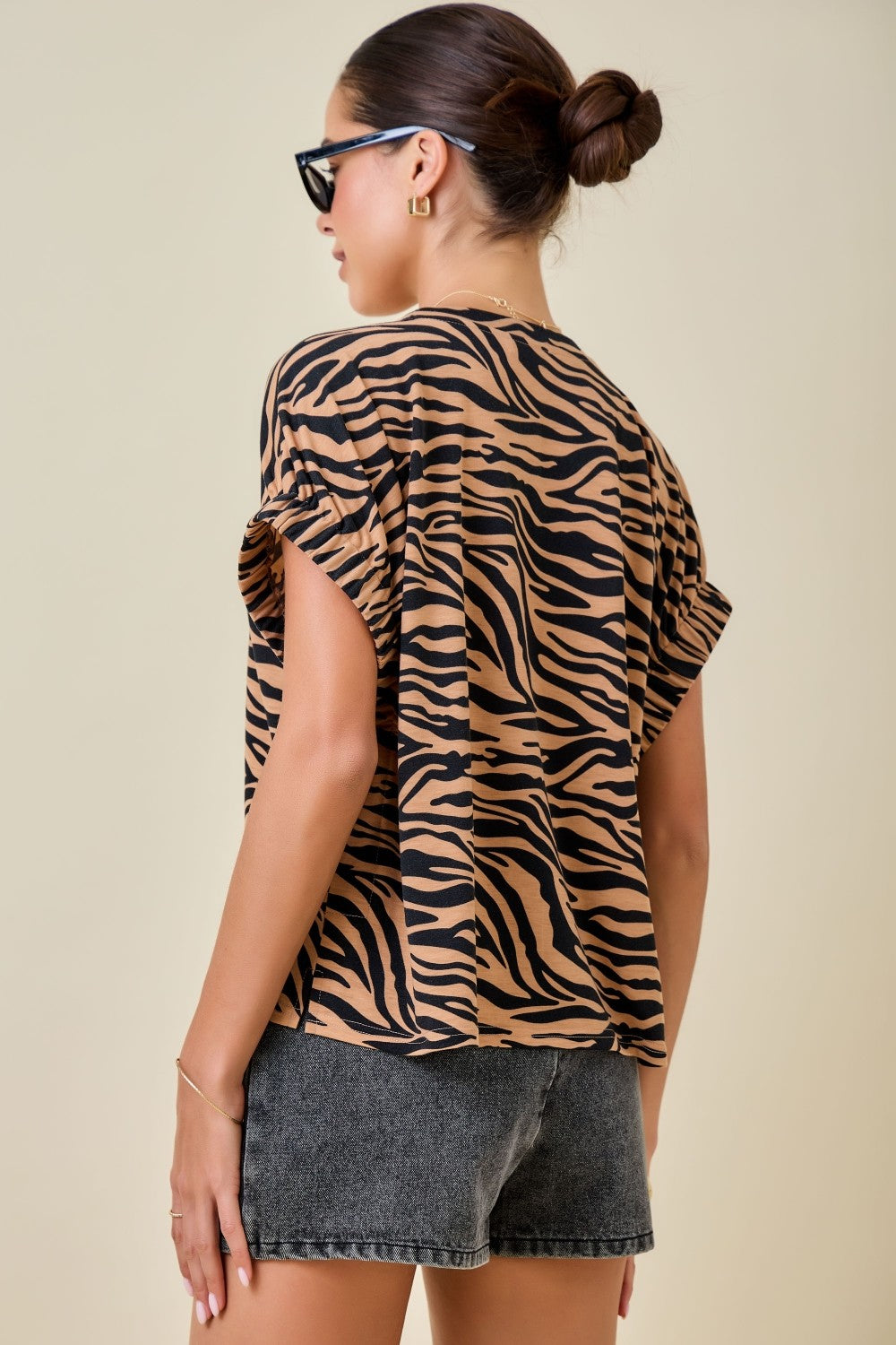 Leah Tiger Top