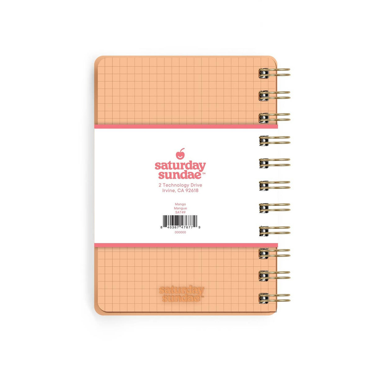 Mango A6 Bingsu Acrylic Notebook