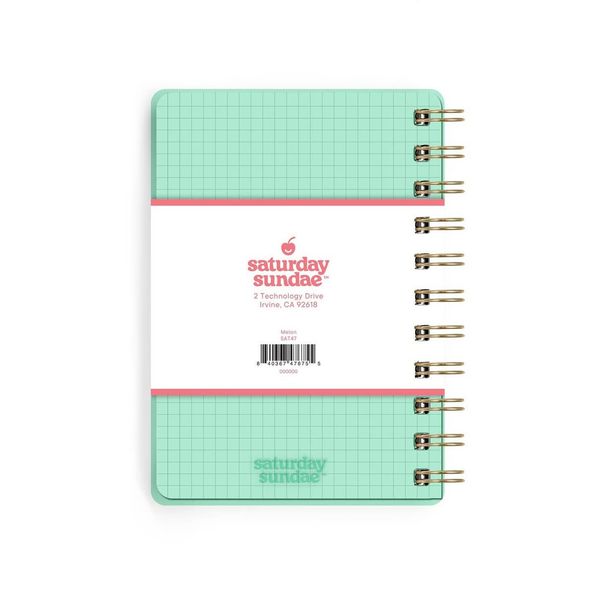 Melon A6 Bingsu Acrylic Notebook
