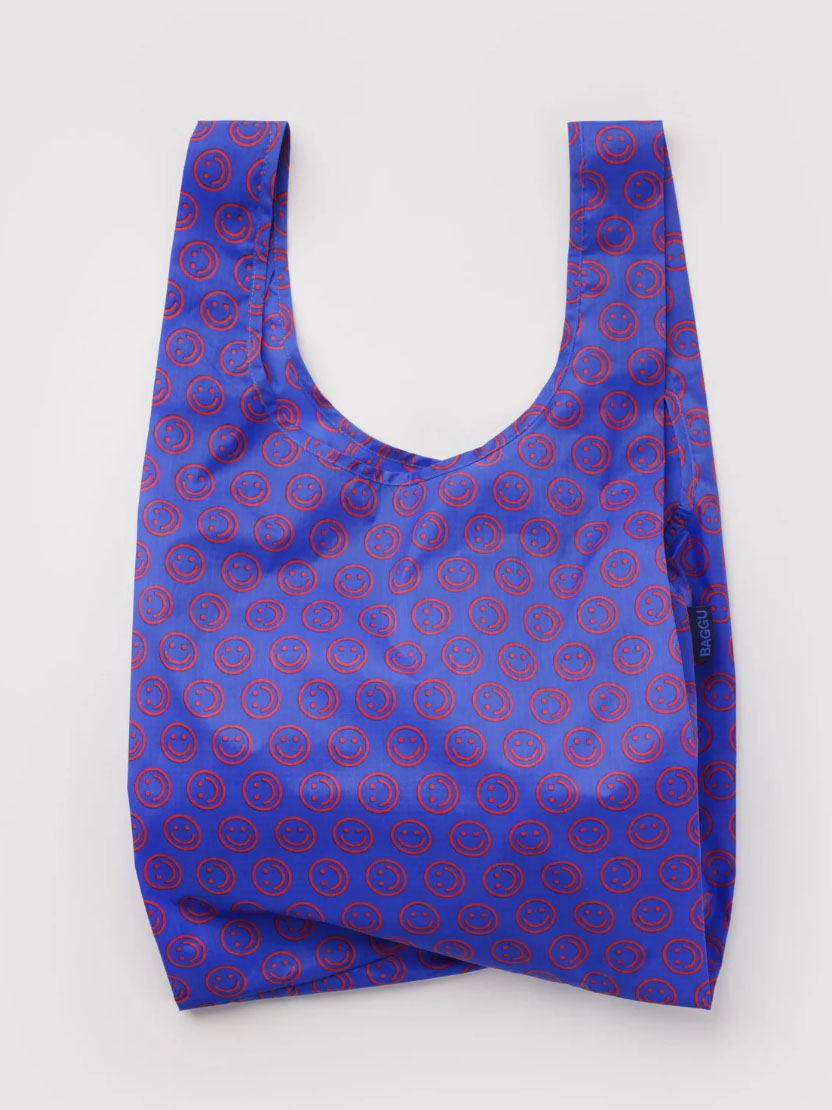 Mini Cobalt Happy Standard Baggu