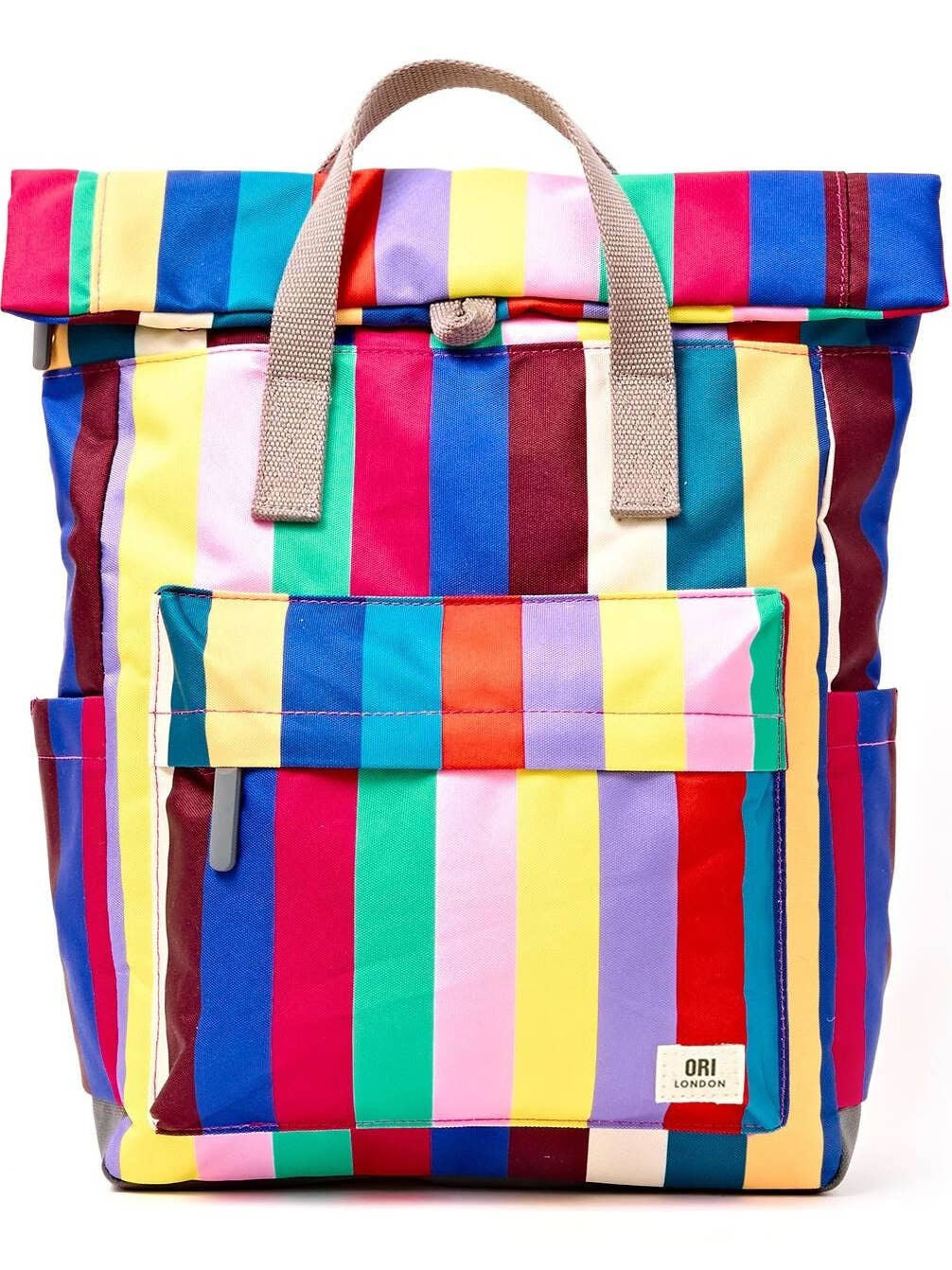 Multi Stripe Canvas Canfield Backpack